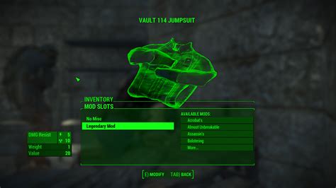 fallout 4 mod legendary modification.